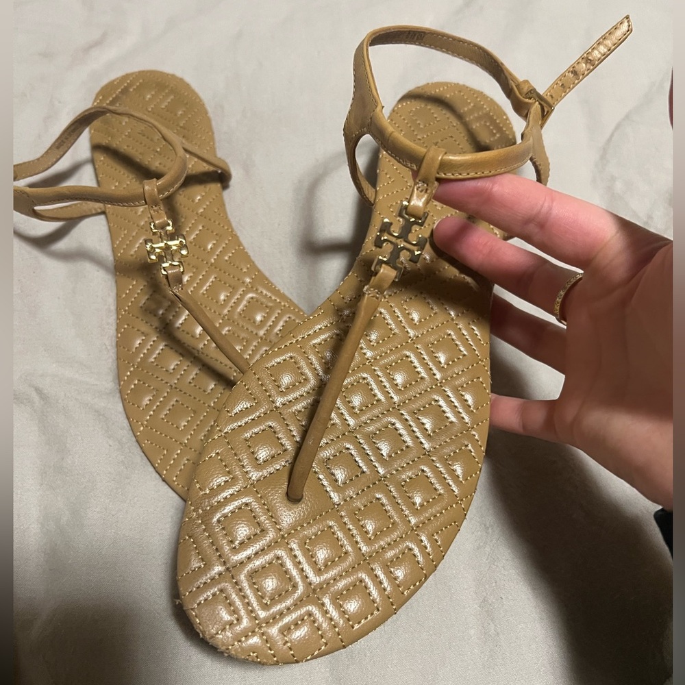 Tory Burch Marion Quilted Sandals